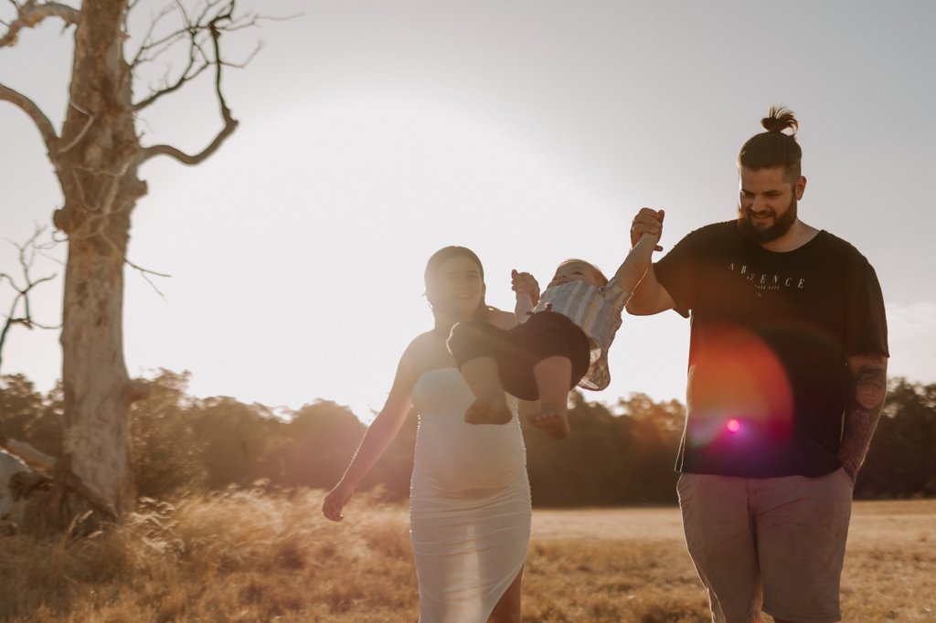 Family photography session in Perth, Australia